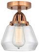 INNOVATIONS LIGHTING 288-1C-AC-G172 Fulton 1 Light 6.75 inch Semi-Flush Mount