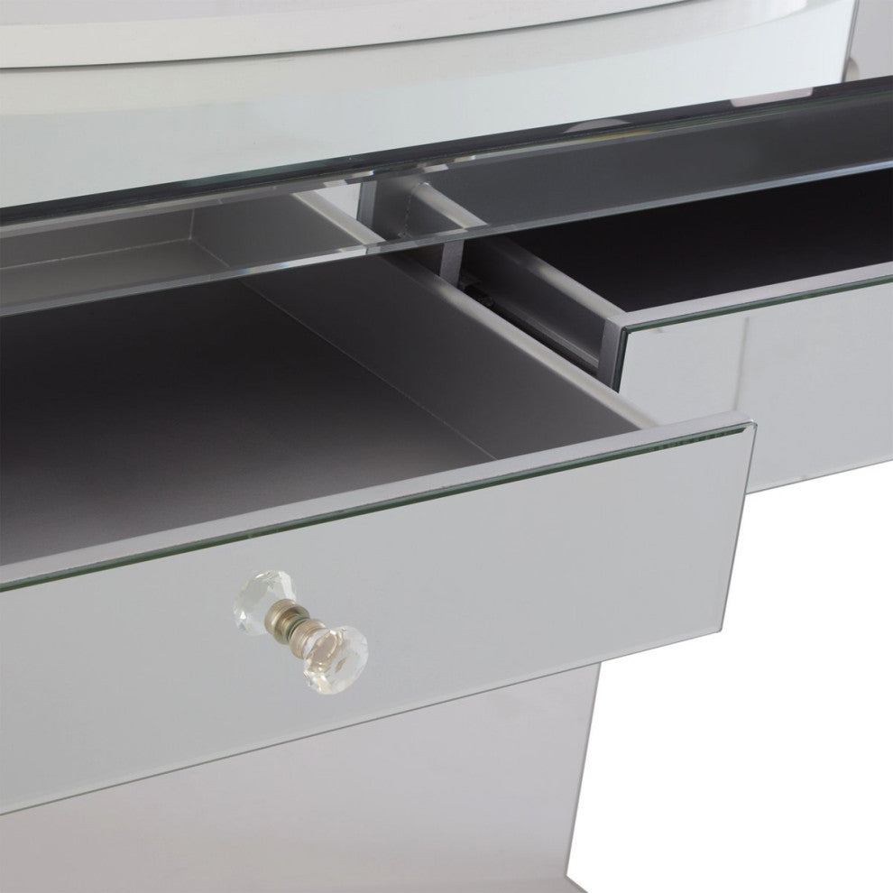 Emma Premium Mirrored Vanity Table