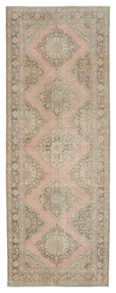 Rug N Carpet - Handmade Turkish 4' 10" x 13' 0" Unique Runner Rug