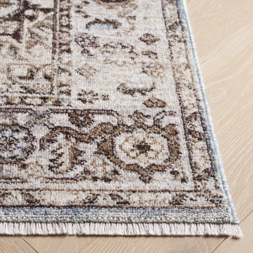 Safavieh Antique Patina ANP644 Rug, Grey/Blue, 4'x10'
