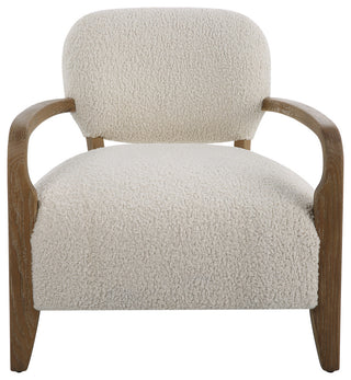 Telluride Natural Shearling Accent Chair