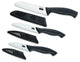 Cook Concept Ceramic Knife Set With Plastic Sheath