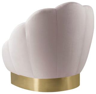 TOV Furniture Bloom Blush Velvet Chair