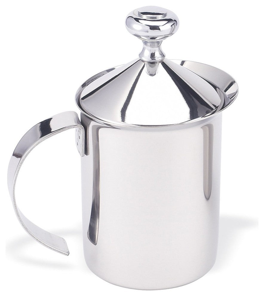 HIC 43127 Milk Frother, 14 oz., Stainless Steel