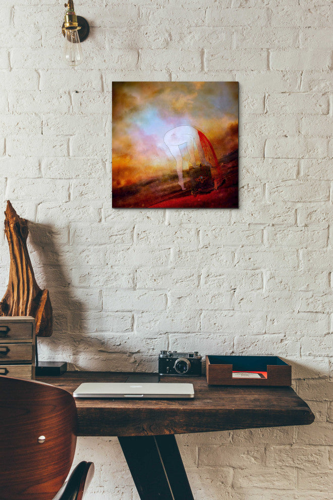 Epic Art 'Caer' by Mario Sanchez Nevado, Acrylic Glass Wall Art, 12"x12"