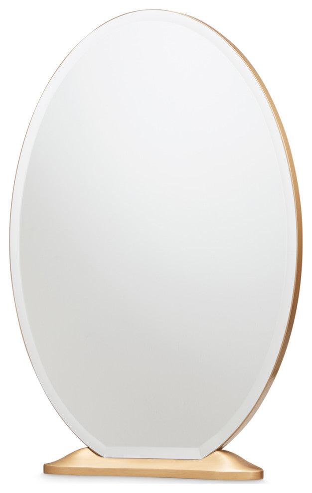 St. Charles Vanity Mirror, Dove Gray