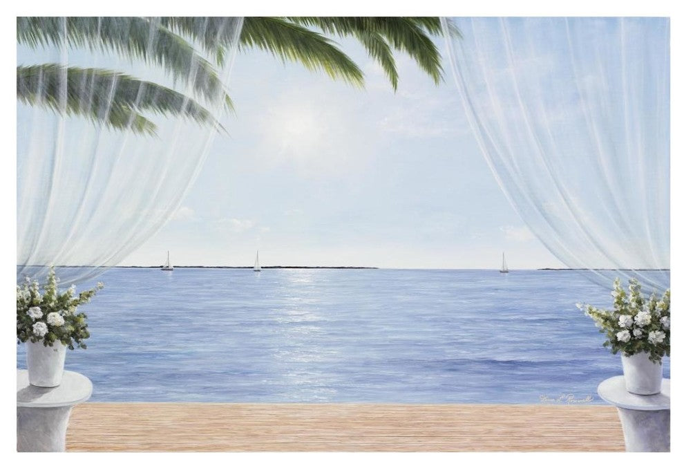 "My Blue Heaven" Digital Paper Print by Diane Romanello, 26"x18"
