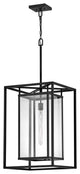 Hinkley Max 1-Light Large Hanging Lantern 2592BK-LL, Black