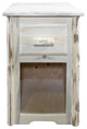 Montana End Table with Drawer, Ready to Finish