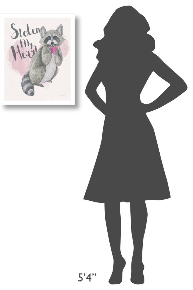 "My Furry Valentine I" Digital Paper Print by Elyse DeNeige, 18"x22"