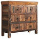 Coaster Harper Farmhouse Wood 4-Drawer Accent Cabinet in Natural