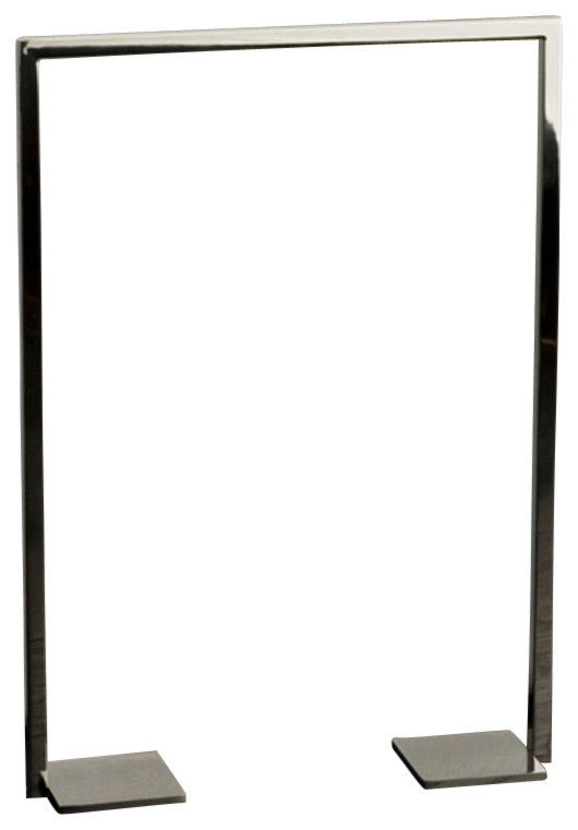 Lacava Linea Collection Towel Stand, Brushed Stainless Steel