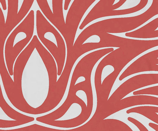 30x60" Veranda, Geometric Print Beach Towel, Orange