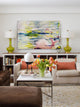 "Flamingo Style" Painting Print on Wrapped Canvas, 24"x16"