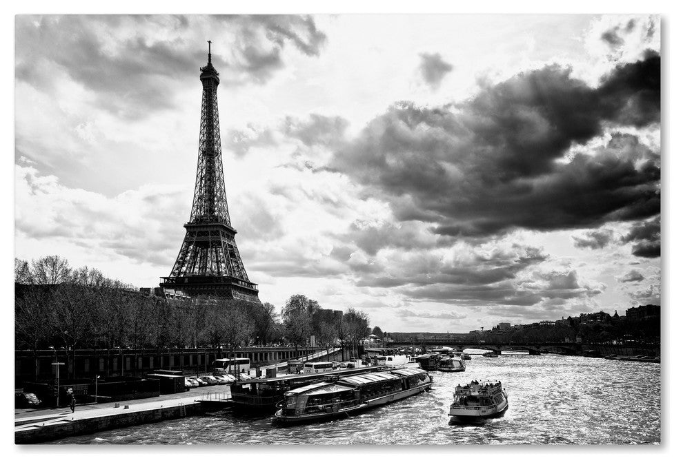 Philippe Hugonnard 'Romantic Stroll in Paris' Canvas Art, 12x19