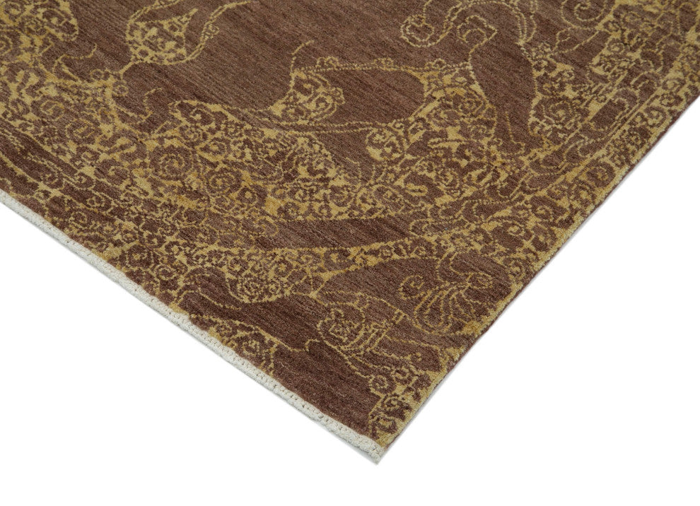 Rug N Carpet - Handwoven Oriental 2' 11" x 11' 11" Runner Oushak Area Rug