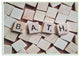 Stupell Industries Bath Scrabble Letters Bathroom Photograph, 10 x 15