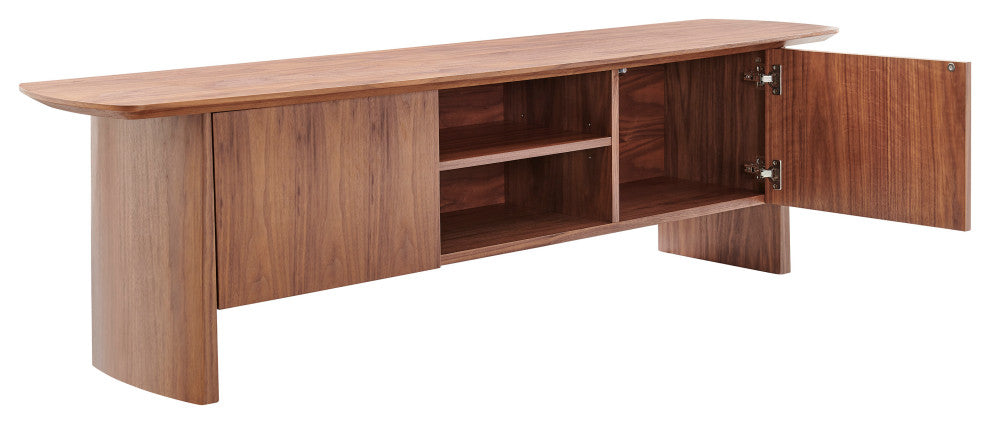 Folke Media Stand, Walnut