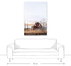 Rustic Barn Sunrise 32x48 Canvas Wall Art