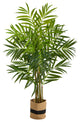 T2992 8 King Palm Artificial Tree in Handmade Natural Jute and Cotton Planter