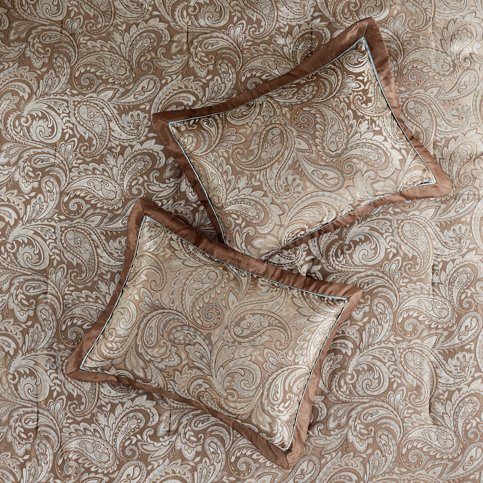 Madison Park Jacquard 12-Piece Set, Queen