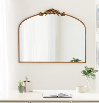 Arendahl Traditional Arch Mirror, Gold, 36x29