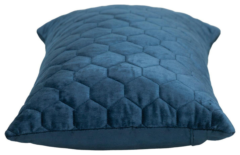 Parkland Collection Bazyli Navy Throw Pillow, Rectangle