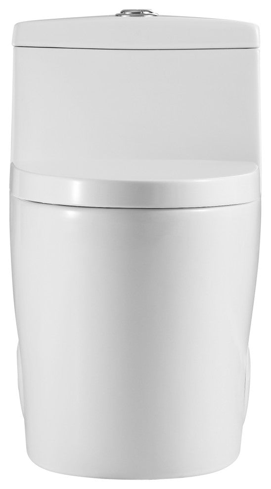 Kingsman Contemporary Modern Design,Elongated Toilet MJ80 Pure White