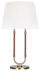 Katie Table Lamp, Time Worn Brass