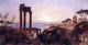 Jasper Francis Cropsey The Bay of Naples, 15"x30" Gallery Wrapped Canvas