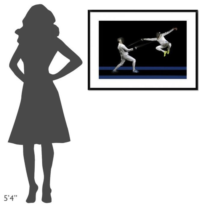"Untitled" Framed Digital Print by Hilde Ghesquiere, 38"x28"