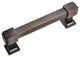 Utopia Alley Brett Oil-Rubbed Bronze Pull, 3.78" Center to Center, 5 Pack