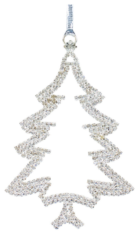 Metal Tree Ornament, 12-Piece Set