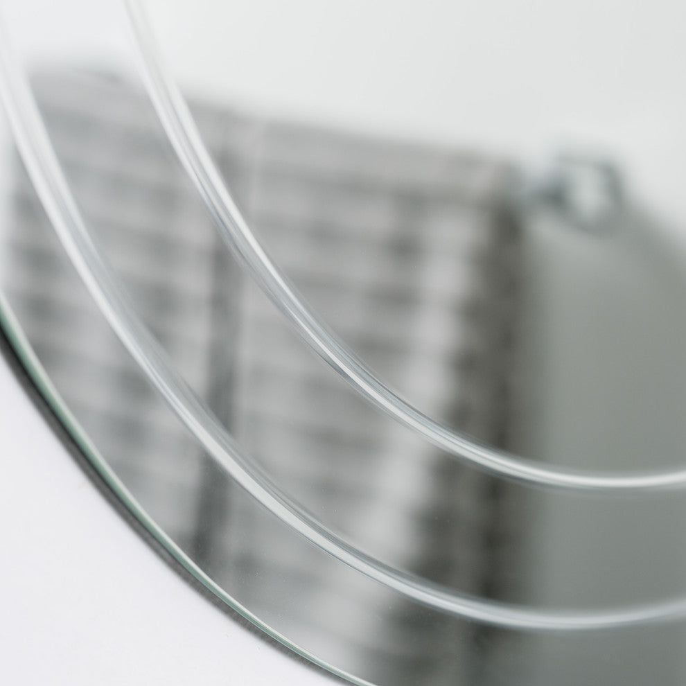 Turner Frameless 30" Round Wall Mirror