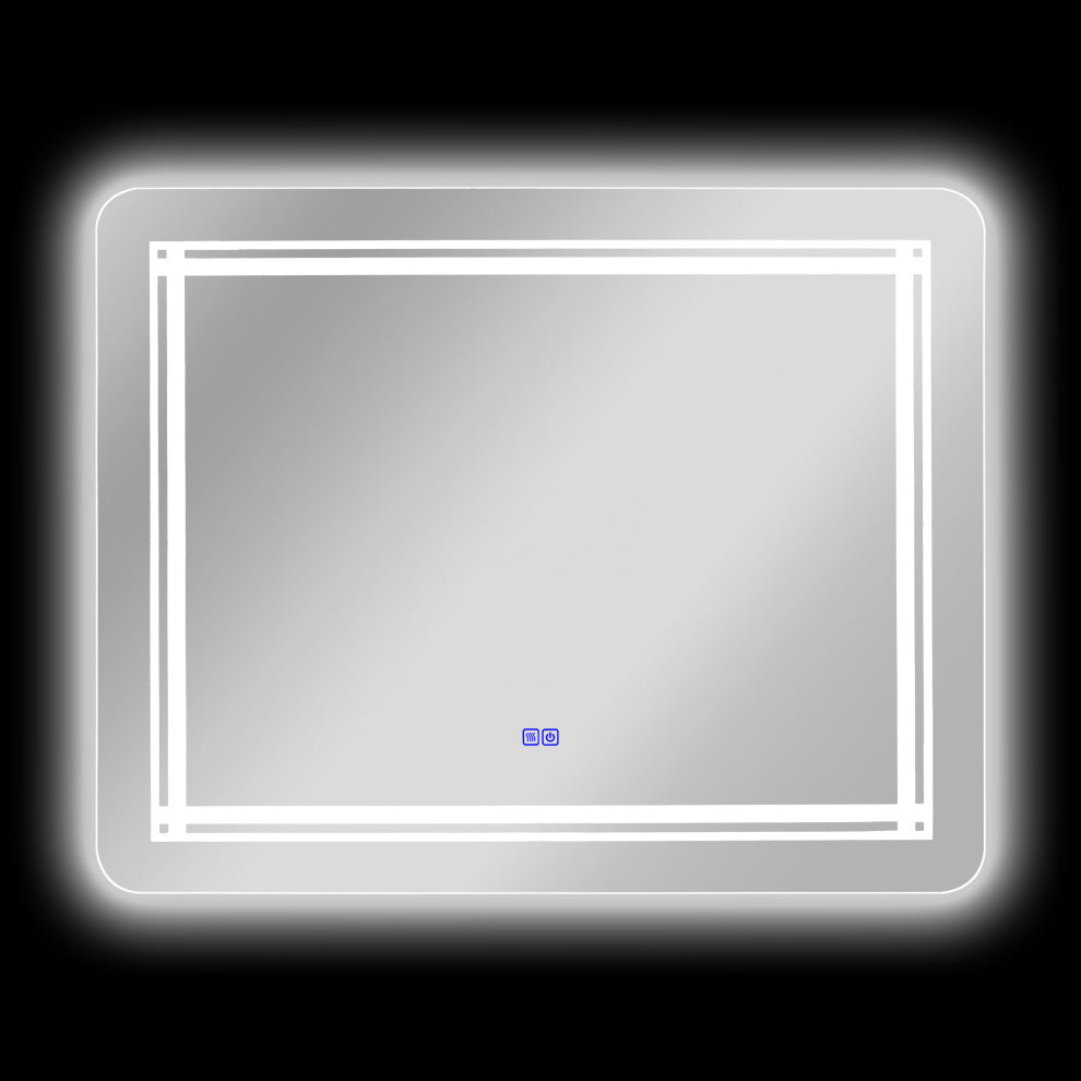 CHLOE Lighting LUMINOSITY Rectangular TouchScreen LED Mirror