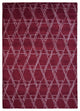 HAND KNOTTED LOOM SILK ECO-FRIENDLY RUGS-8'x10',Rectangle,Red Beige,Contemporary