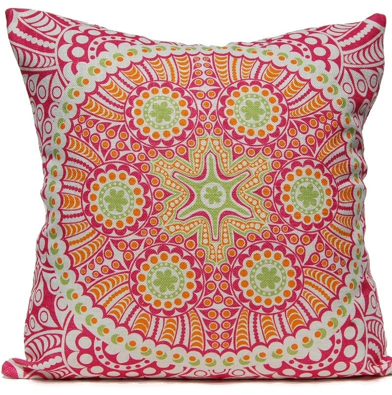 Medallion 3 Pillow, Tropical