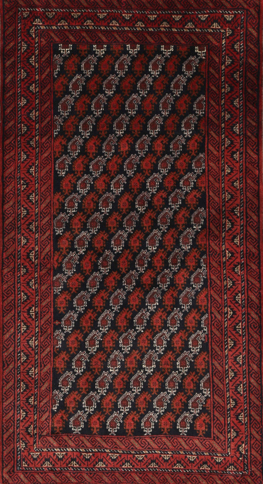 Ahgly Company Indoor Rectangle Traditional Area Rugs, 7' x 9'