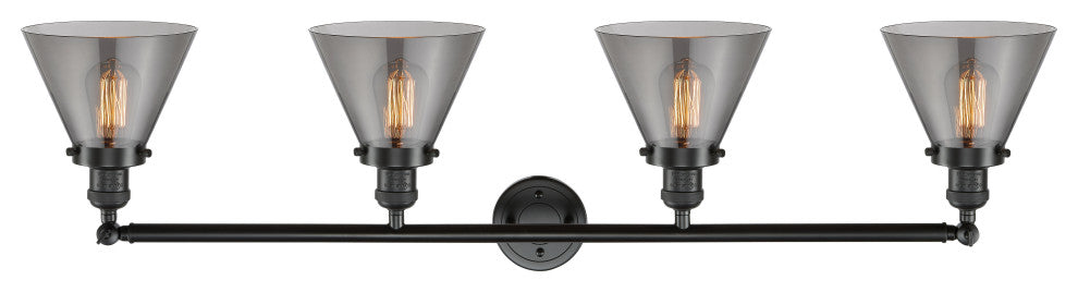 Innovations Lighting 215-Ob-G43-Led 4 Light Dimmable Led Bathroom Fixture