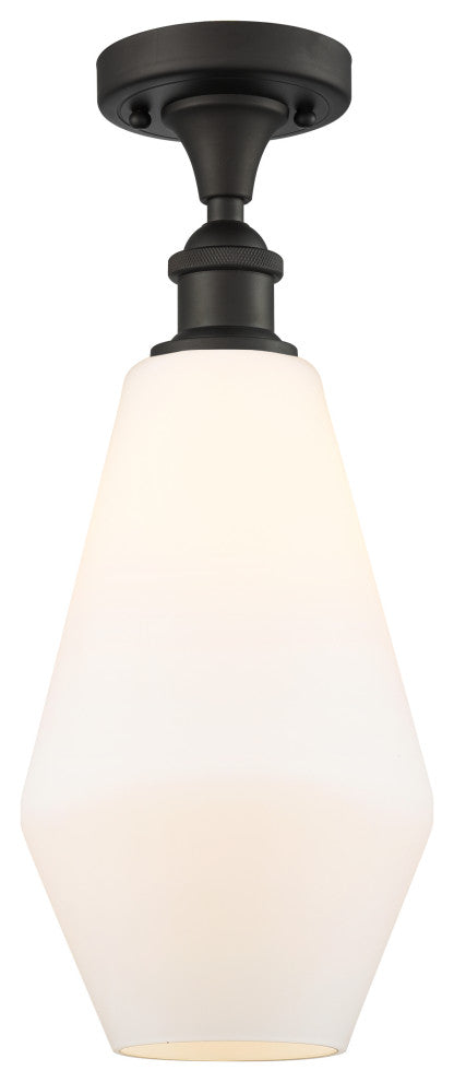 Innovations 516-1C-OB-G651-7 1-Light Semi-Flush Mount, Oil Rubbed Bronze