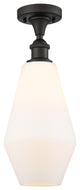Innovations 516-1C-OB-G651-7 1-Light Semi-Flush Mount, Oil Rubbed Bronze