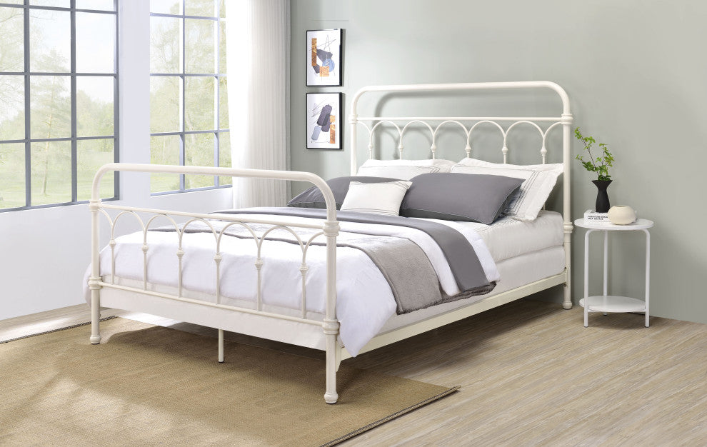 ACME Citron Full Bed, White