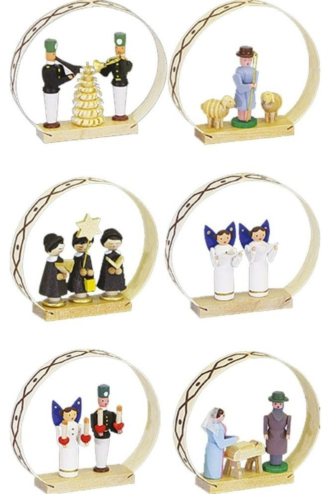 Richard Glaesser Ornaments - Assorted Figures