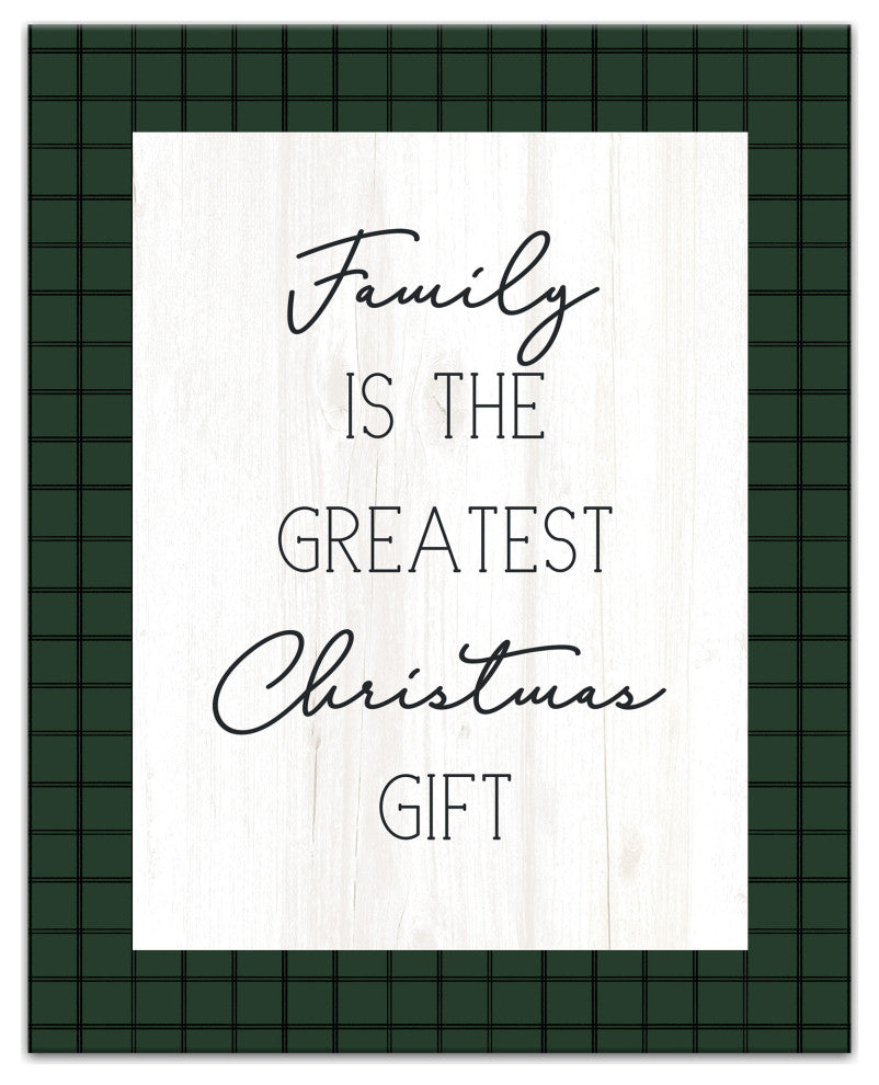 Greatest Christmas Gift 16x20 Canvas Wall Art