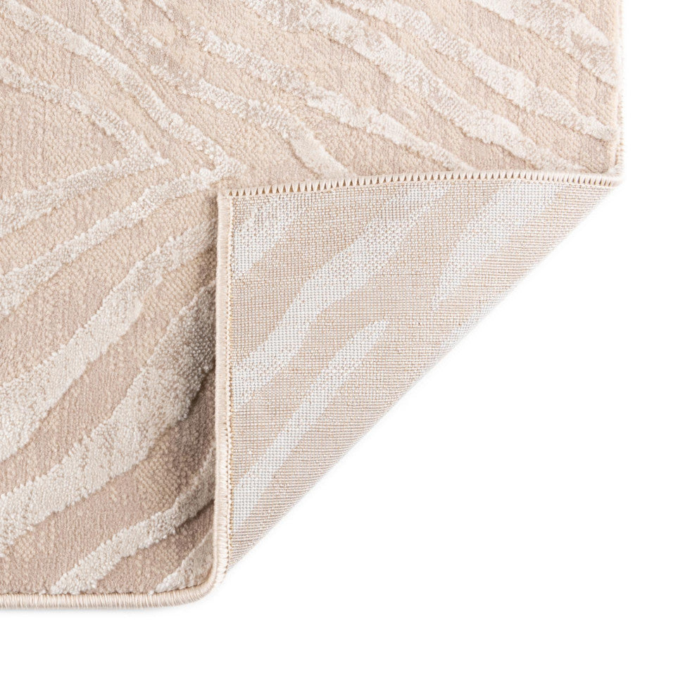 Unique Loom Meghan Finsbury Rug, Ivory Beige, 7'x10'