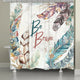 Laural Home Be Brave Shower Curtain