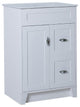 Maxwell Single-Sink Vanity, 24", White