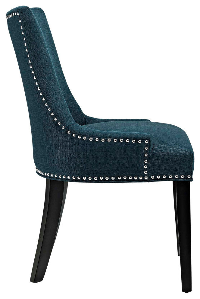 Azure Marquis Dining Side Chair Fabric Set of 2