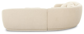 Misty Cream Boucle Modular L-Sectional