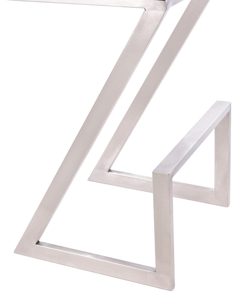 Atlantis Backless Stool, Black, Counter Height